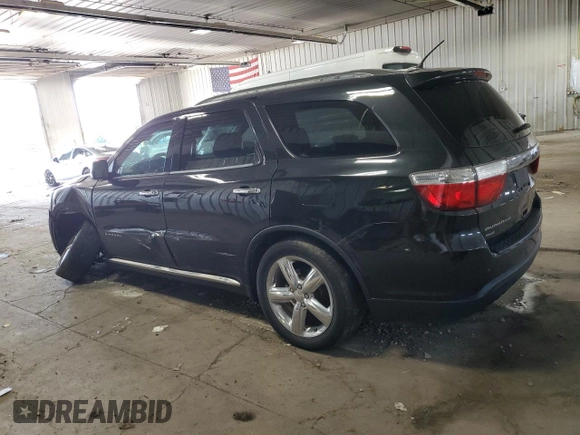 2013 Dodge Durango Citadel with VIN 1C4RDJEG3DC658892, listed as a Copart auction lot 61836415 with 168,128 mi miles and Non repairable. Bid and sale history available at DreamBid. Image 2.