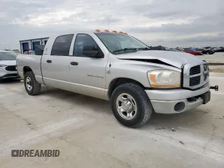 2006 Dodge 2500 SLT with VIN 3D7KR29C86G199316, listed as a Copart auction lot 57789465 with 288,758 mi miles and Salvage title. Bid and sale history available at DreamBid. Image 4.