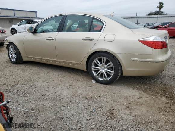 2011 Hyundai Genesis with VIN KMHGC4DE5BU115378, listed as a Copart auction lot 45791005 with 26,112 mi miles and Salvage Title. Bid and sale history available at carsss.com. Image 2.