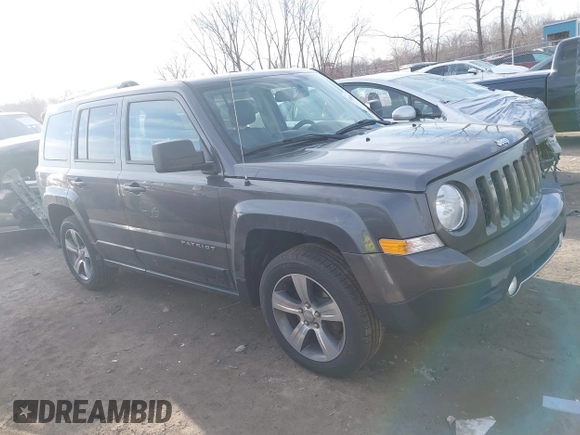 2017 Jeep Patriot High Altitude with VIN 1C4NJPFA5HD131909, listed as a IAAI auction lot 41811074 with 182,288 mi miles and . Bid and sale history available at carsss.com. Image 13.