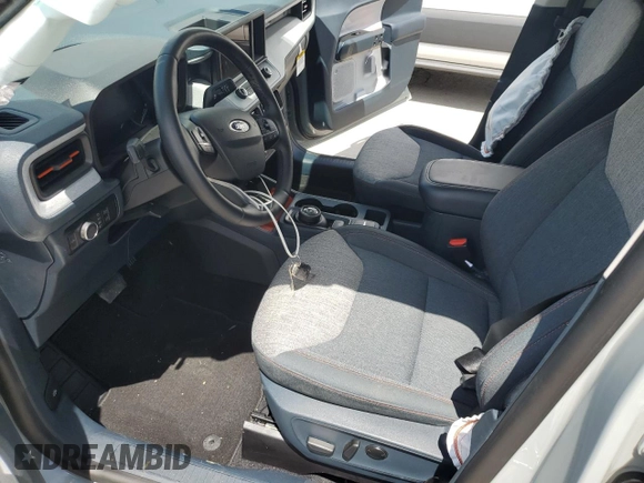 2024 Ford Maverick XLT with VIN 3FTTW8H97RRA16397, listed as a Copart auction lot 62136895 with 22,107 mi miles and Salvage title. Bid and sale history available at DreamBid. Image 7.