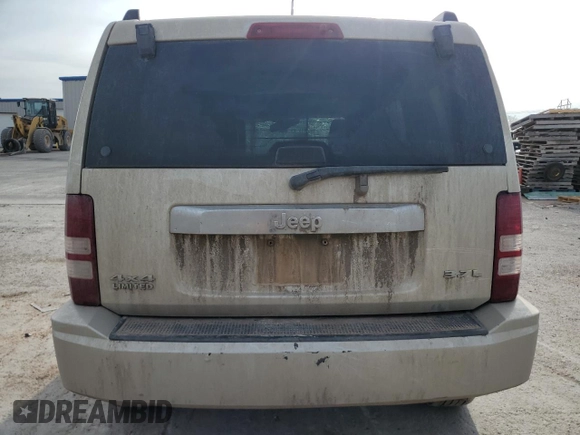 2008 Jeep Liberty Limited with VIN 1J8GN58K88W178372, listed as a Copart auction lot 51096975 with 160,485 mi miles and Non Repairable. Bid and sale history available at DreamBid. Image 6.