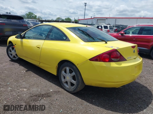 2000 Mercury Cougar z VIN 1ZWFT61L1Y5643803, wystawiony jako IAAI lot #42166217 z przebiegiem 121 523 mil mil oraz . Historia ofert i sprzedaży dostępna na DreamBid. Obrazek 3.