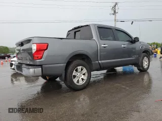 2017 Nissan Titan SV z VIN 1N6AA1EJ1HN572201, wystawiony jako Copart lot #54066705 z przebiegiem Nie podano mil oraz Czysty tytuł • Clean title. Historia ofert i sprzedaży dostępna na DreamBid. Obrazek 3.