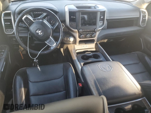 2020 Ram 1500 Laramie with VIN 1C6SRFDT3LN261630, listed as a Copart auction lot 86436234 with 0 mi miles and Clean Title. Bid and sale history available at carsss.com. Image 8.