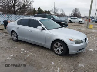 2005 BMW 5 Series 530i with VIN WBANA73545B816270, listed as a IAAI auction lot 41182732 with 131,519 mi miles and . Bid and sale history available at carsss.com. Image 1.