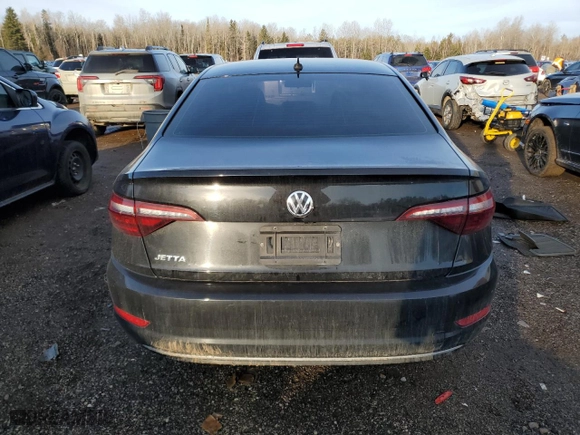 2020 Volkswagen Jetta S with VIN 3VWCB7BU8LM068514, listed as a Copart auction lot 48482665 with 0 mi miles and Salvage Title. Bid and sale history available at carsss.com. Image 6.