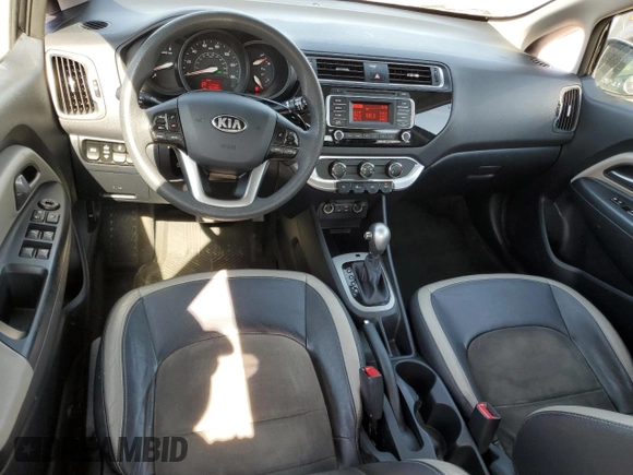 2017 Kia Rio LX with VIN KNADM4A31H6061904, listed as a Copart auction lot 49607505 with 95,385 mi miles and Salvage Title. Bid and sale history available at carsss.com. Image 8.