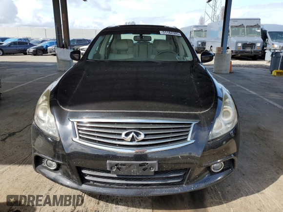 2010 Infiniti G37 x with VIN JN1CV6AR6AM460873, listed as a Copart auction lot 51182505 with 76,578 mi miles and Salvage Title. Bid and sale history available at DreamBid. Image 5.