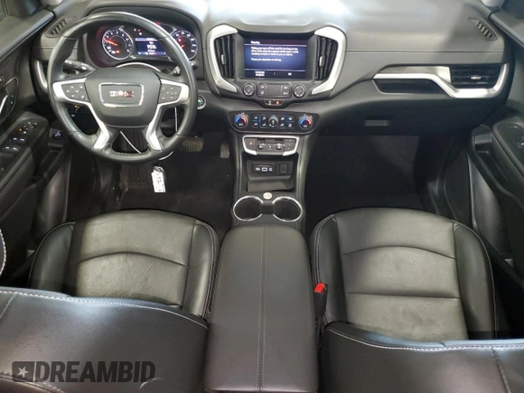 2023 GMC Terrain SLT with VIN 3GKALVEG0PL249477, listed as a Copart auction lot 61233015 with 35,251 mi miles and Clean title. Bid and sale history available at DreamBid. Image 8.
