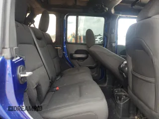 2018 Jeep Wrangler Unlimited Sport z VIN 1C4HJXDG8JW172632, wystawiony jako Copart lot #60714375 z przebiegiem 81 690 mil mil oraz Szkoda całkowita • Salvage title. Historia ofert i sprzedaży dostępna na DreamBid. Obrazek 10.