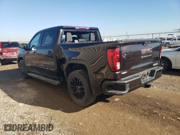 2020 GMC Sierra 1500 Elevation with VIN 3GTP8CED9LG208138, listed as a Copart auction lot 87689565 with 32,563 mi miles and Salvage Title. Bid and sale history available at DreamBid. Image 2.