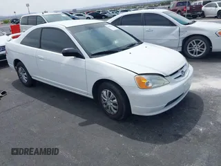 2003 Honda Civic LX with VIN 1HGEM22533L014882, listed as a IAAI auction lot 42043143 with 1 mi miles. Bid and sale history available at carsss.com. Image 1.