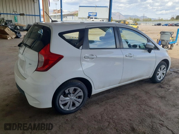 2017 Nissan Note S Plus z VIN 3N1CE2CP7HL372214, wystawiony jako Copart lot #54261775 z przebiegiem 76 593 mil mil oraz Szkoda całkowita • Salvage title. Historia ofert i sprzedaży dostępna na DreamBid. Obrazek 3.