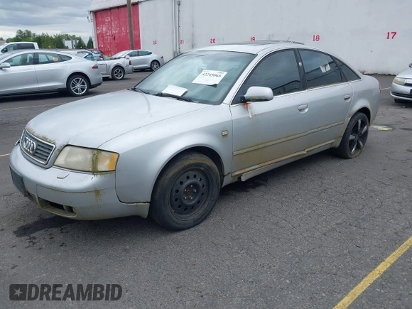 2001 Audi A6 z VIN WAUEH64B91N163597, wystawiony jako IAAI lot #42245065 z przebiegiem Nie podano mil oraz . Historia ofert i sprzedaży dostępna na DreamBid. Obrazek 2.