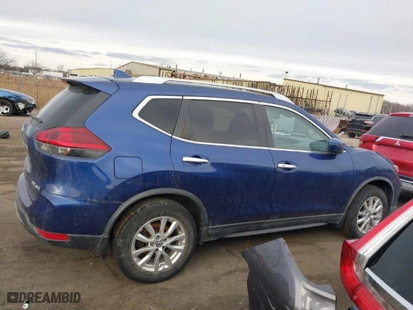 2019 Nissan Rogue SV with VIN KNMAT2MVXKP534629, listed as a IAAI auction lot 41499662 with 28083 miles. Bid and sale history available at carsss.com. Image 13.