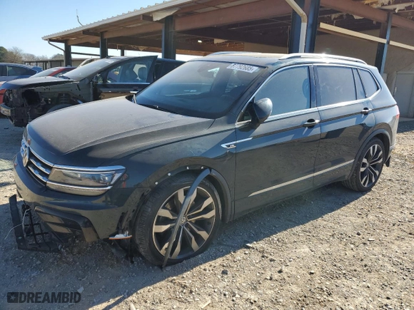 2018 Volkswagen Tiguan SEL Premium with VIN 3VV5B7AX0JM135337, listed as a Copart auction lot 87792685 with 159,475 mi miles and Salvage Title. Bid and sale history available at carsss.com. Image 1.