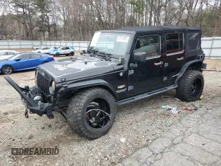 2008 Jeep Wrangler Unlimited Sahara with VIN 1J4GA59168L580525, listed as a Copart auction lot 47147905 with 223,138 mi miles and Salvage Title. Bid and sale history available at carsss.com. Image 1.