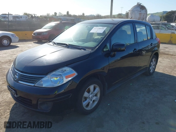 2009 Nissan Versa 1.8 SL with VIN 3N1BC13E79L406521, listed as a IAAI auction lot 41778840 with 93,070 mi miles. Bid and sale history available at carsss.com. Image 2.