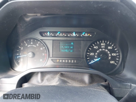 2016 Ford F-150 XL with VIN 1FTMF1C8XGKE33458, listed as a IAAI auction lot 42103336 with 143,786 mi miles and . Bid and sale history available at DreamBid. Image 7.