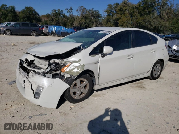 2010 Toyota Prius II with VIN JTDKN3DU5A0195247, listed as a Copart auction lot 42939765 with 131,497 mi miles and Salvage Title. Bid and sale history available at DreamBid. Image 1.