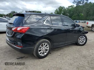 2020 Chevrolet Equinox LT with VIN 3GNAXUEV1LL129035, listed as a Copart auction lot 51486755 with 131,021 mi miles and Salvage Title. Bid and sale history available at DreamBid. Image 3.