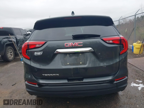2021 GMC Terrain SLE with VIN 3GKALMEV5ML327711, listed as a IAAI auction lot 41173264 with 103,507 mi miles and . Bid and sale history available at carsss.com. Image 16.