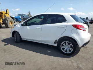 2014 Mazda 2 Sport with VIN JM1DE1KY2E0185624, listed as a Copart auction lot 50622285 with 73,590 mi miles and Salvage Title. Bid and sale history available at carsss.com. Image 2.