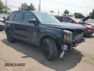 2024 Kia Telluride SX X-Line с VIN 5XYP5DGC7RG550990, выставлен на аукционе Copart как лот 59615025 с пробегом 11 868 миль миль и Списание • Salvage title. История ставок и продаж доступна на DreamBid. Изображение 4.
