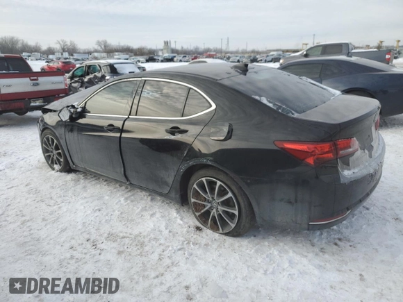 2016 Acura TLX V6 Tech with VIN 19UUB2F57GA003185, listed as a Copart auction lot 87768625 with 0 mi miles and Salvage Title. Bid and sale history available at carsss.com. Image 2.