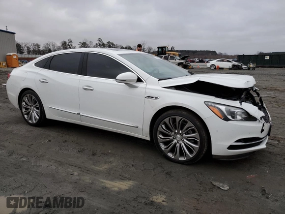 2017 Buick LaCrosse Premium with VIN 1G4ZR5SS4HU149505, listed as a Copart auction lot 42730975 with 117,093 mi miles and Salvage Title. Bid and sale history available at carsss.com. Image 4.