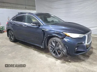 2022 Infiniti QX55 Essential z VIN 3PCAJ5K36NF115362, wystawiony jako Copart lot #48973565 z przebiegiem 30 465 mil mil oraz Szkody całkowita. Historia ofert i sprzedaży dostępna na DreamBid. Obrazek 4.