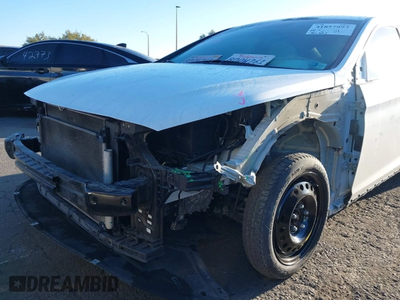 2016 Hyundai Sonata SE with VIN 5NPE24AF5GH346620, listed as a IAAI auction lot 41857993 with 90,617 mi miles and . Bid and sale history available at DreamBid. Image 6.