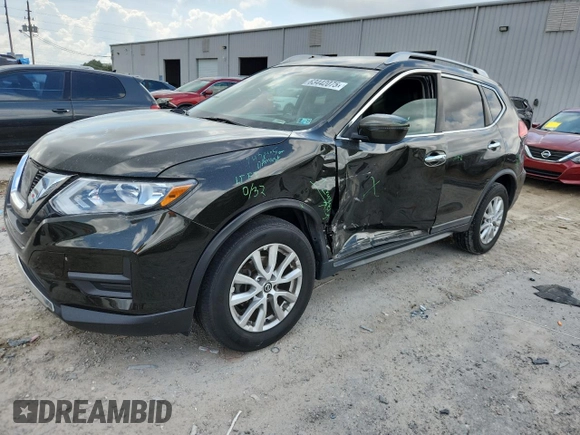 2017 Nissan Rogue S with VIN KNMAT2MV9HP589971, listed as a Copart auction lot 63442075 with 129,550 mi miles and Salvage title. Bid and sale history available at DreamBid. Image 1.