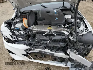 2023 BMW 3 Series 330e xDrive with VIN 3MW39FS07P8D25745, listed as a Copart auction lot 71863424 with 8,304 mi miles and Salvage Title. Bid and sale history available at carsss.com. Image 12.