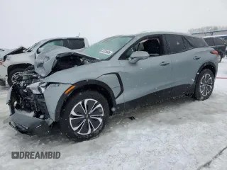 2024 Chevrolet Blazer EV eAWD LT z VIN 3GNKDBRJ5RS228190, wystawiony jako Copart lot #45328685 z przebiegiem Nie podano mil oraz Szkody całkowita. Historia ofert i sprzedaży dostępna na DreamBid. Obrazek 1.