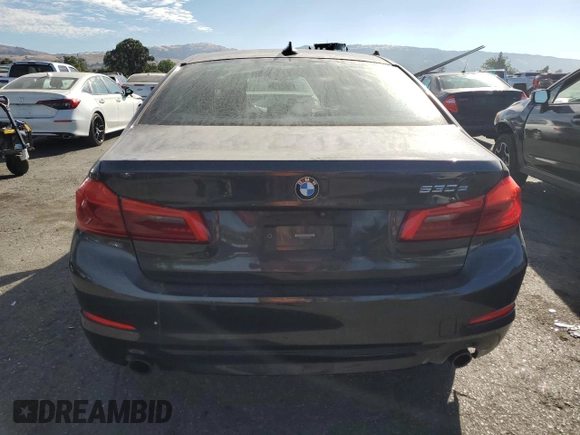 2020 BMW 5 Series 530e with VIN WBAJA9C08LCD44034, listed as a Copart auction lot 63664454 with 97,595 mi miles and Salvage Title. Bid and sale history available at DreamBid. Image 6.