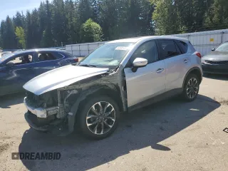 2016 Mazda CX-5 Grand Touring with VIN JM3KE4DY2G0764130, listed as a Copart auction lot 55350145 with 85,503 mi miles and Salvage Title. Bid and sale history available at carsss.com. Image 1.