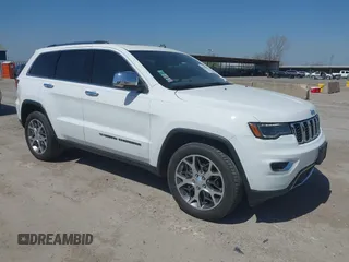 2022 Jeep Grand Cherokee Limited with VIN 1C4RJFBG9NC143486, listed as a IAAI auction lot 41879501 with 123,765 mi miles and . Bid and sale history available at DreamBid. Image 1.