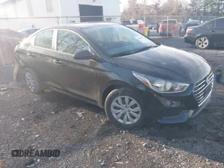 2022 Hyundai Accent SE with VIN 3KPC24A69NE158806, listed as a IAAI auction lot 40924395 with 49,721 mi miles. Bid and sale history available at carsss.com. Image 1.