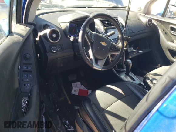 2015 Chevrolet Trax LT with VIN KL7CJLSB8FB253619, listed as a Copart auction lot 47884945 with 103,218 mi miles and Salvage Title. Bid and sale history available at carsss.com. Image 8.