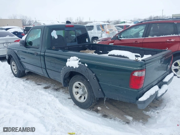 2003 Ford Ranger XL with VIN 1FTYR10U13PA86271, listed as a IAAI auction lot 41609518 with 118,257 mi miles. Bid and sale history available at carsss.com. Image 3.