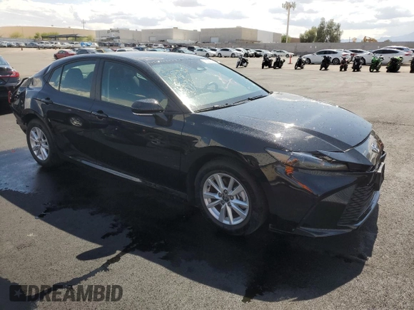 2025 Toyota Camry LE z VIN 4T1DAACK1SU566211, wystawiony jako Copart lot #60245455 z przebiegiem 9 223 mil mil oraz Czysty tytuł • Clean title. Historia ofert i sprzedaży dostępna na DreamBid. Obrazek 4.