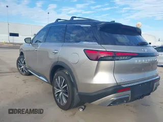 2024 Infiniti QX60 Autograph with VIN 5N1DL1HU0RC353223, listed as a IAAI auction lot 41356678 with 20,047 mi miles and . Bid and sale history available at DreamBid. Image 3.