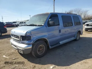 1997 Ford Econoline Commercial with VIN 1FDEE1462VHA27619, listed as a Copart auction lot 44931995 with 249,299 mi miles and Salvage Title. Bid and sale history available at carsss.com. Image 1.