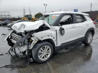 2023 Chevrolet TrailBlazer LS with VIN KL79MMS24PB174621, listed as a Copart auction lot 47887315 with 28,618 mi miles and Salvage Title. Bid and sale history available at DreamBid. Image 1.