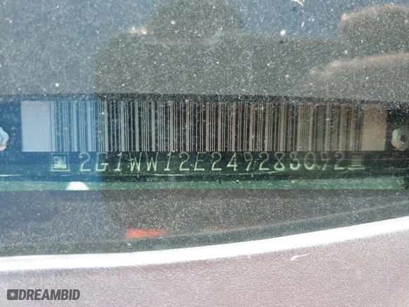 2004 Chevrolet Monte Carlo LS with VIN 2G1WW12E249283092, listed as a Copart auction lot 49172205 with 149,435 mi miles and Salvage Title. Bid and sale history available at carsss.com. Image 12.