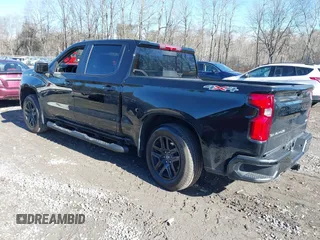 2023 Chevrolet Silverado 1500 RST with VIN 1GCUDEEL4PZ303326, listed as a IAAI auction lot 41763597 with 16,257 mi miles and . Bid and sale history available at DreamBid. Image 3.