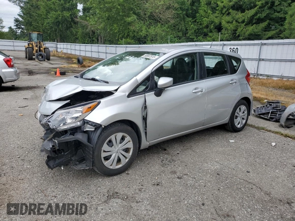 2018 Nissan Note SV с VIN 3N1CE2CP5JL355997, выставлен на аукционе Copart как лот 58997815 с пробегом Не указан миль и Списание • Salvage title. История ставок и продаж доступна на DreamBid. Изображение 1.