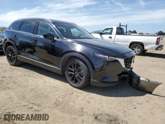 2022 Mazda CX-9 Touring Plus with VIN JM3TCBAY6N0613050, listed as a Copart auction lot 54103465 with 44,349 mi miles and Salvage title. Bid and sale history available at DreamBid. Image 4.